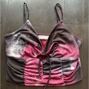 Urban Outfitters Mesh Crop Top